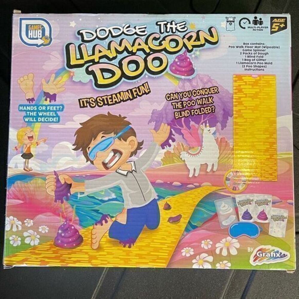 NWT Dodge the Llamacorn Doo Game‎